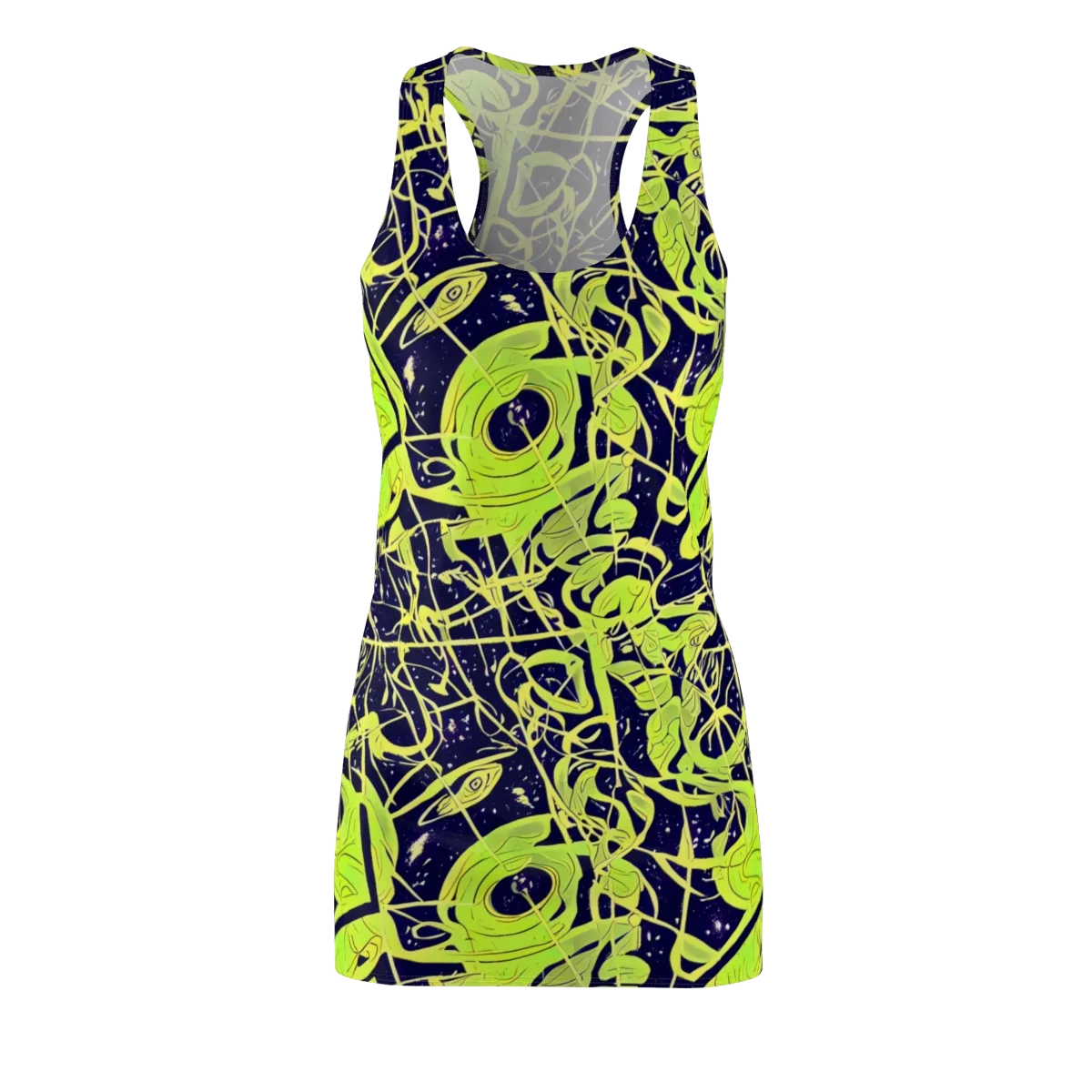 Stellar Sprout on Racerback Dress — Front