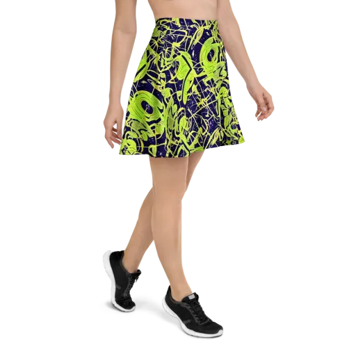 Stellar Sprout on a Skater Skirt
