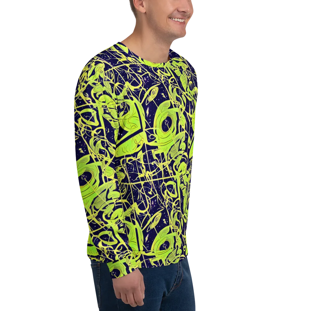 Stellar Sprout on Sweatshirt — Right Front