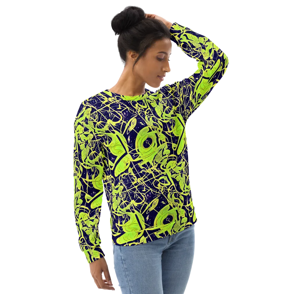 Stellar Sprout on Sweatshirt — Right Front