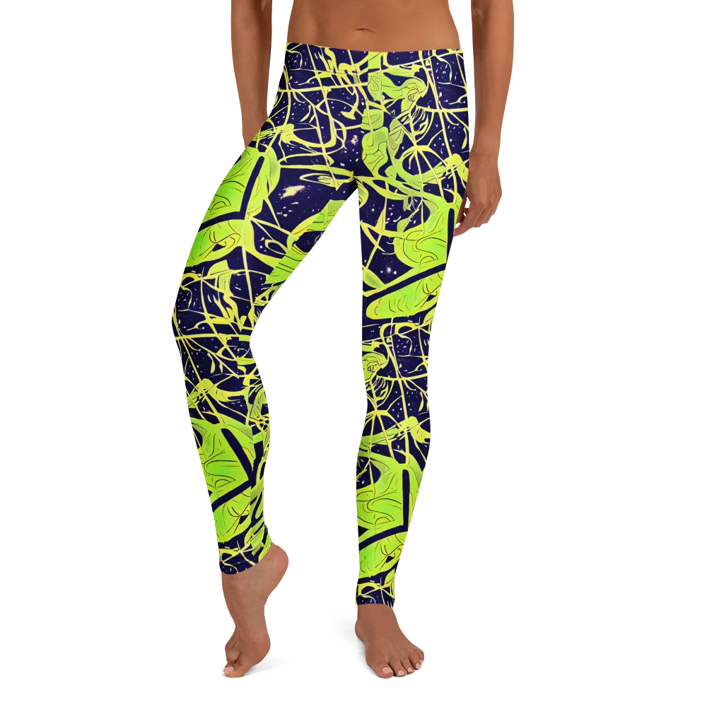 Stellar Sprout on Leggings — Front