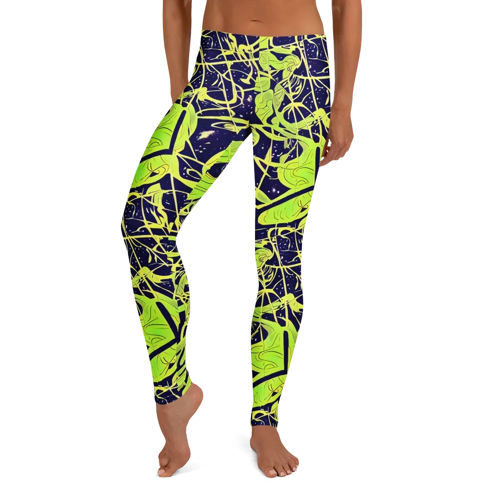 Stellar Sprout on Leggings — Front