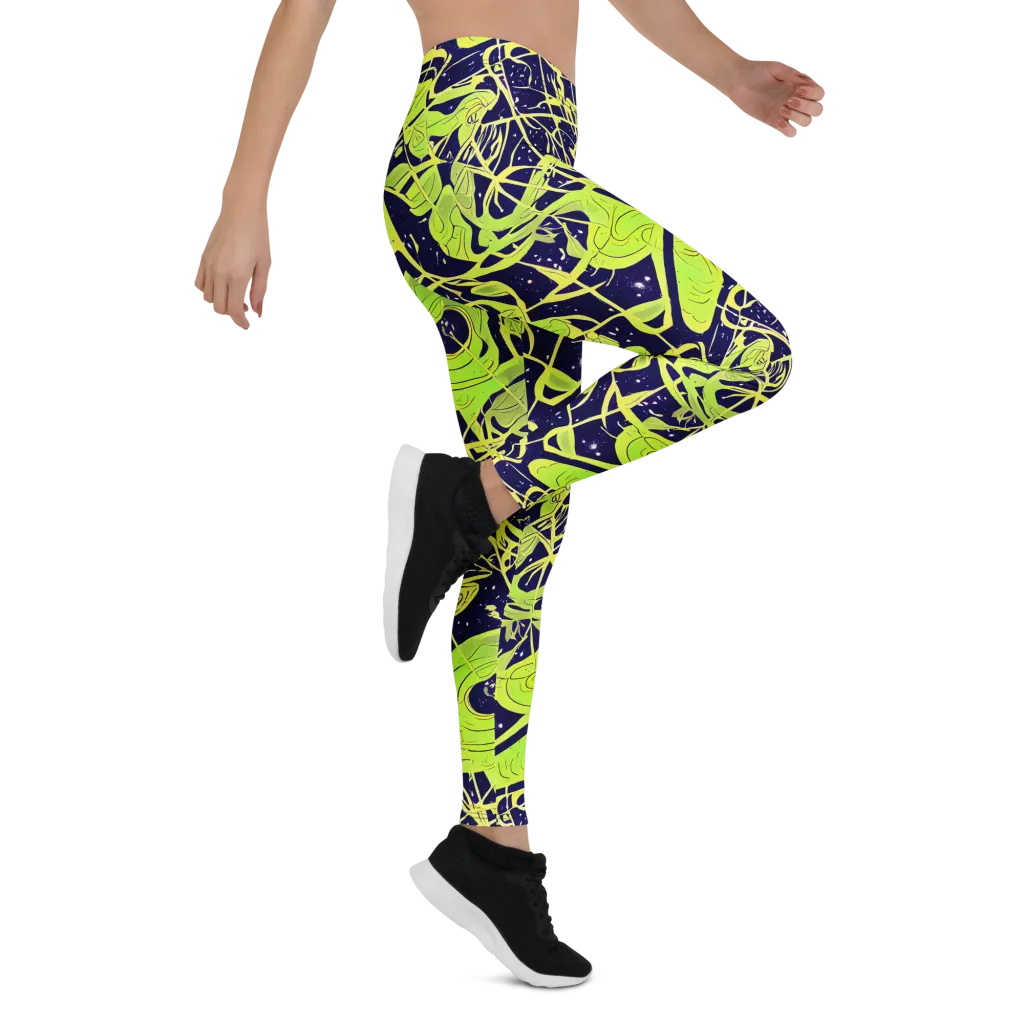 Stellar Sprout on Leggings — Right
