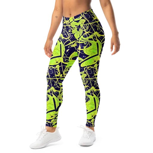 Stellar Sprout on a Leggings