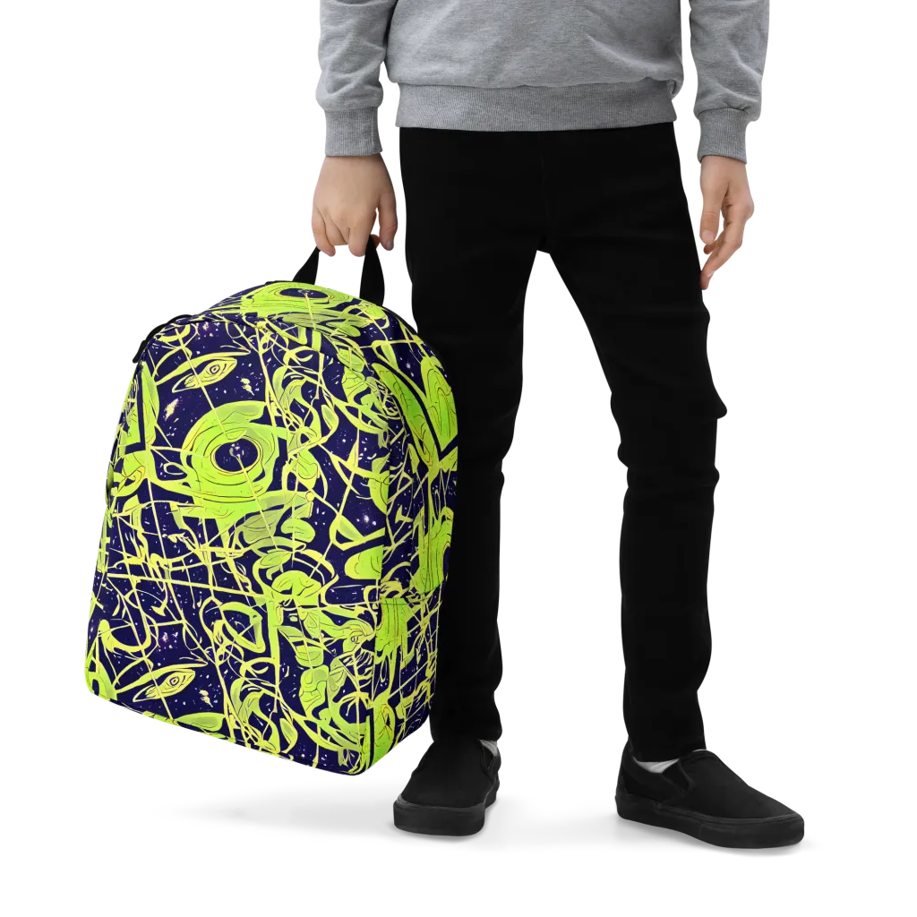 Stellar Sprout on Minimalist Backpack — Zoomed-in