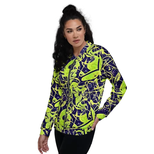 Stellar Sprout on a Bomber Jacket