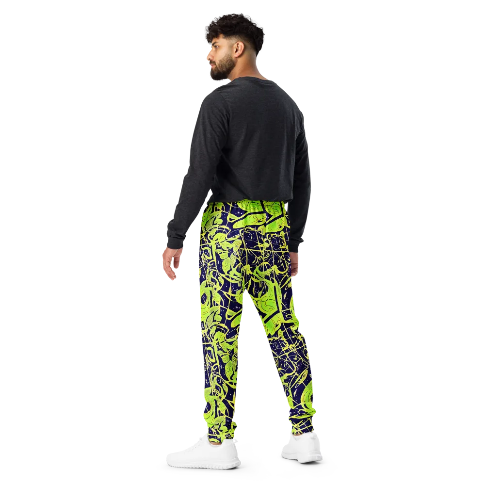 Stellar Sprout on Men's Joggers — Back