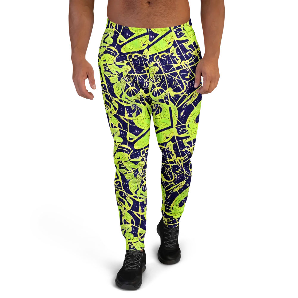 Stellar Sprout on Men's Joggers — Front