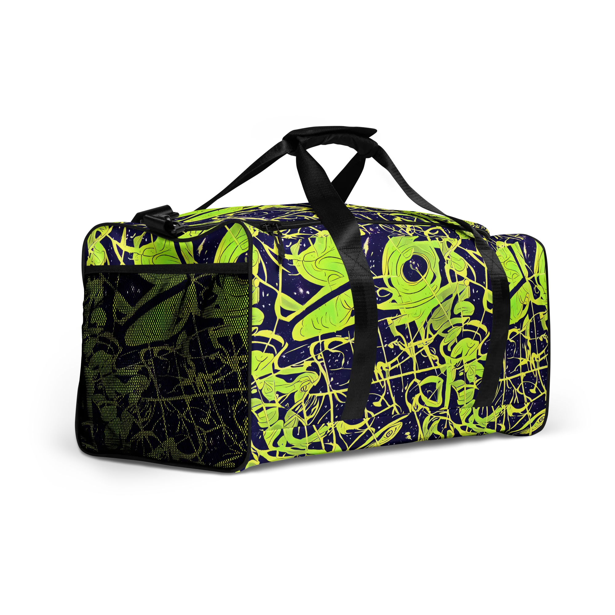 Stellar Sprout on Duffle Bag — Right Front
