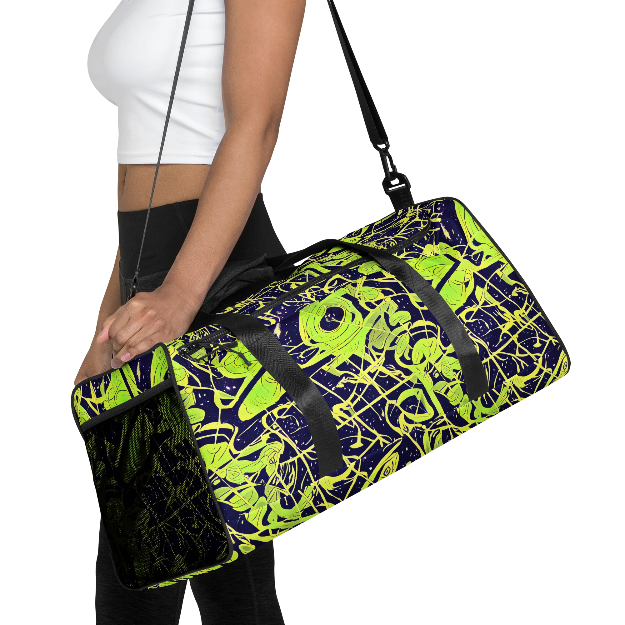 Stellar Sprout on Duffle Bag — Front