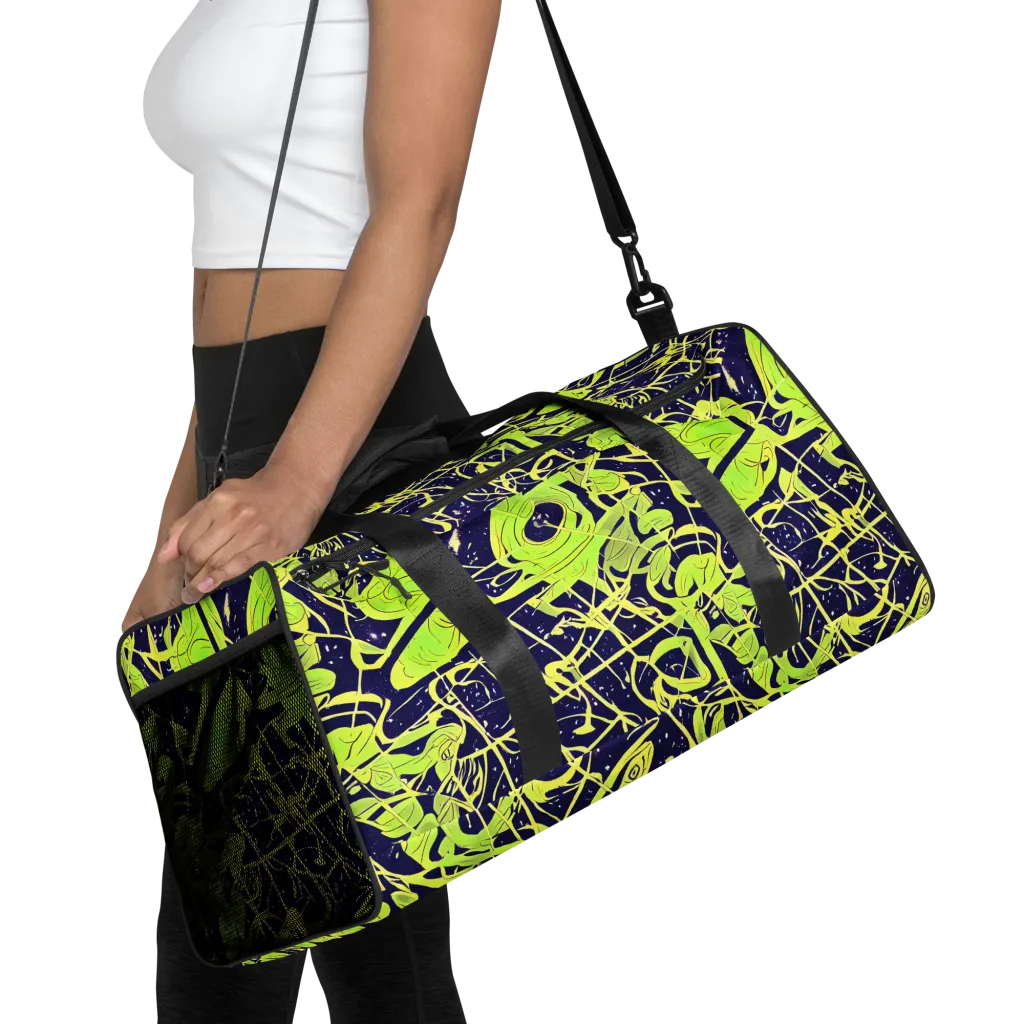 Stellar Sprout on Duffle Bag — Front