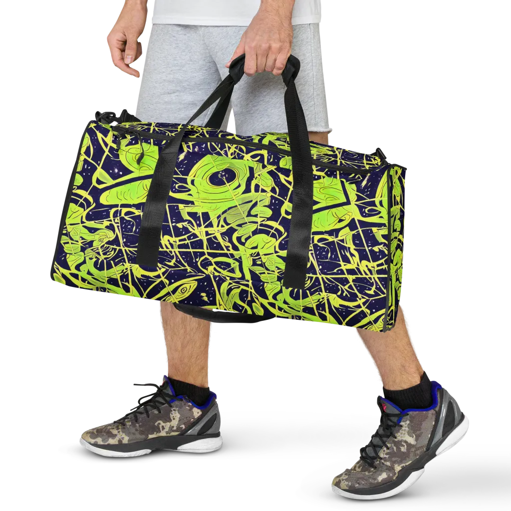 Stellar Sprout on Duffle Bag — Front