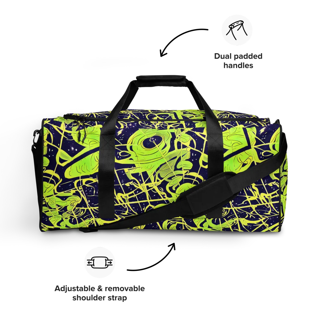 Stellar Sprout on Duffle Bag — Front