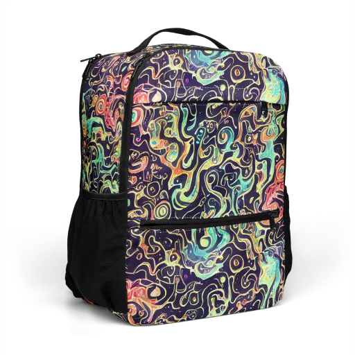 Nightwave Maze on a Utility Backpack
