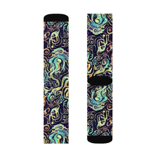 Nightwave Maze on a Socks