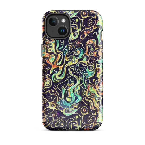 Nightwave Maze on a MagSafe Tough Case for iPhone®