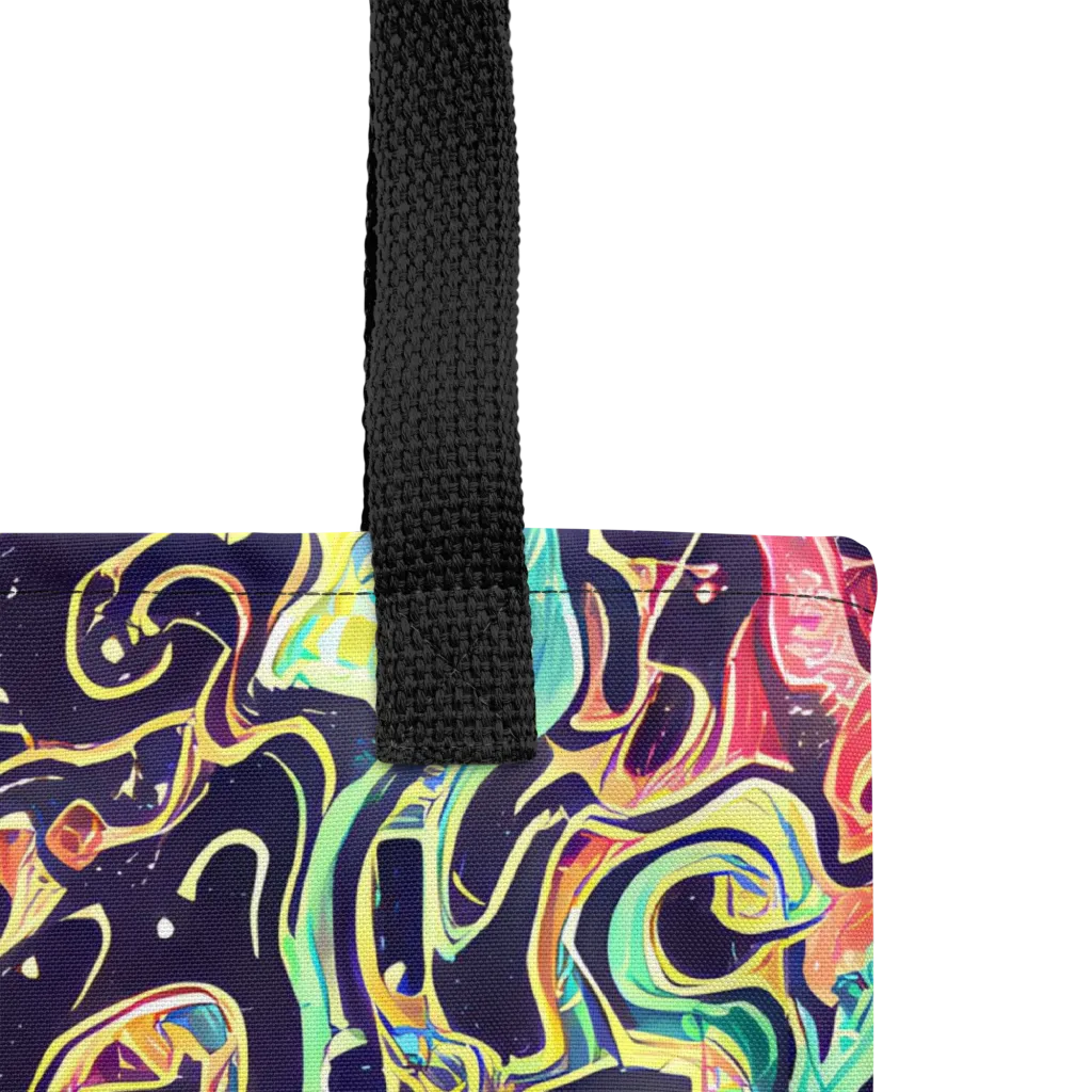 Nightwave Maze on Tote Bag — Product details