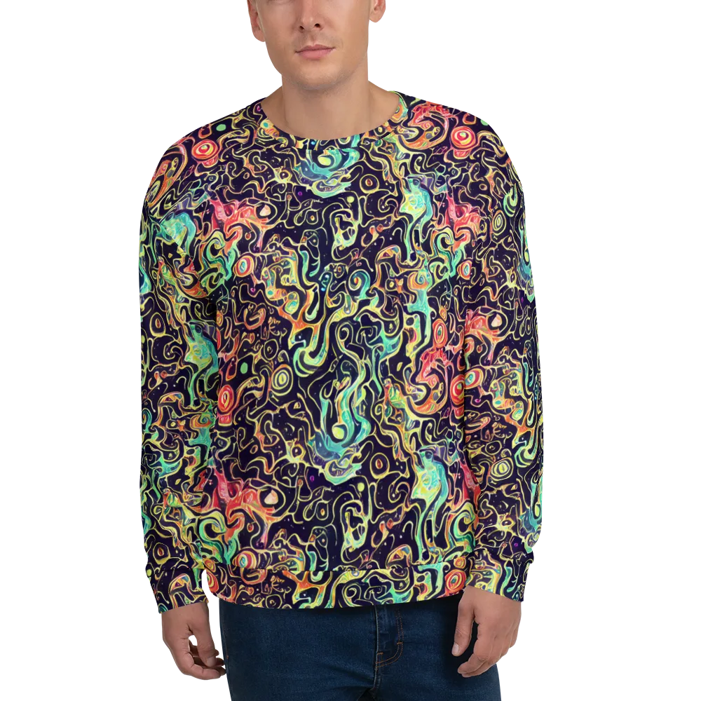 Nightwave Maze on Sweatshirt — Front