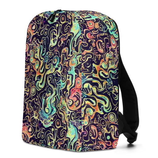 Nightwave Maze on a Minimalist Backpack