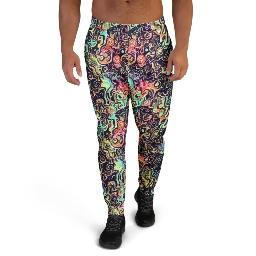 Nightwave Maze on a Men's Joggers