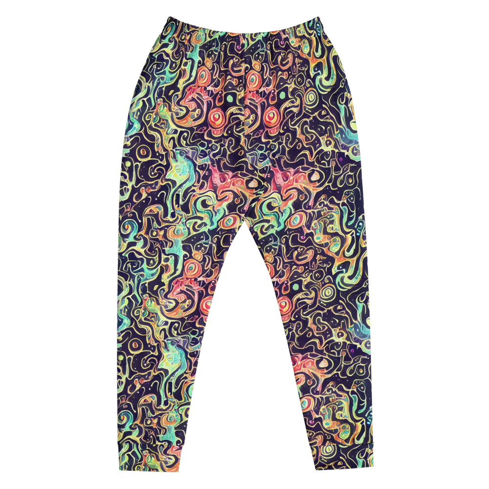 Nightwave Maze on Men's Joggers — Front
