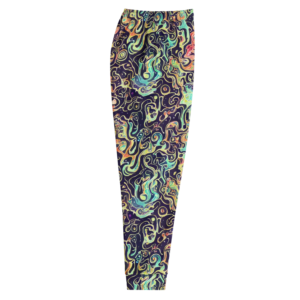 Nightwave Maze on Men's Joggers — Right
