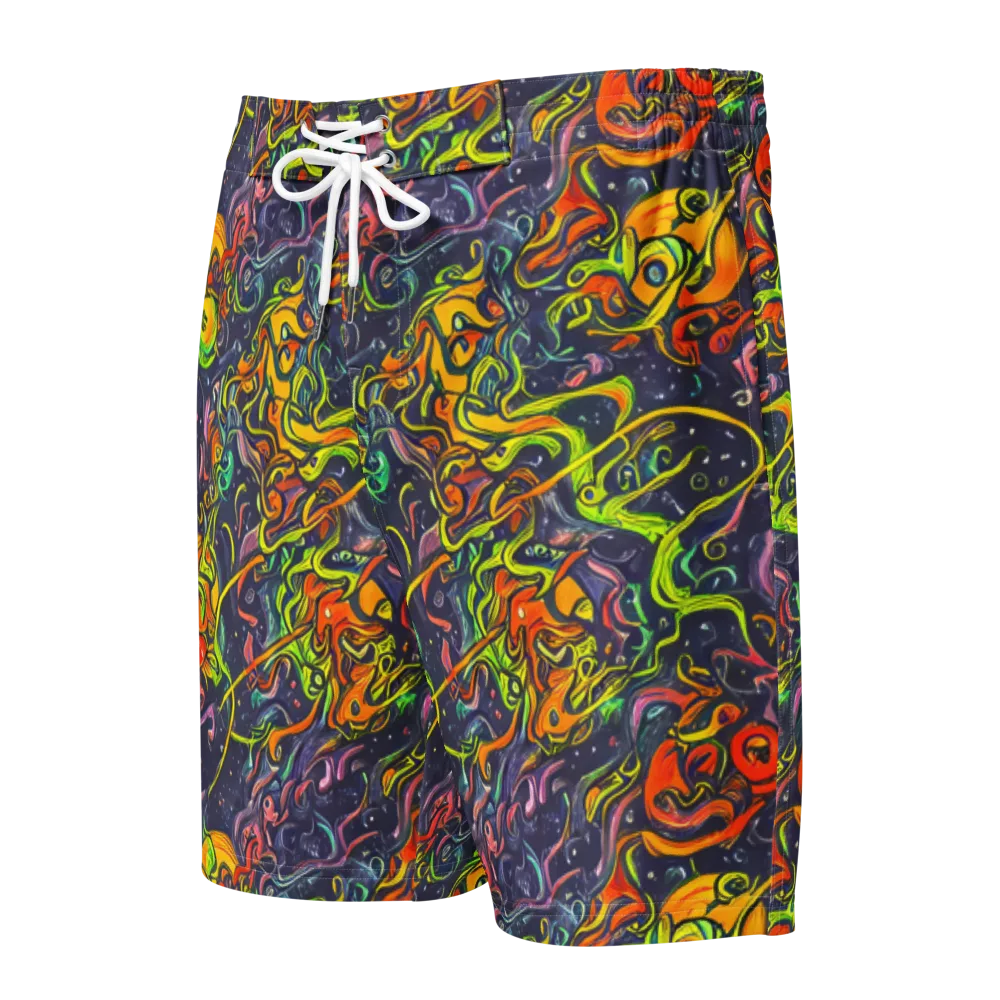 Starlit Medley on Men's Board Shorts — Front