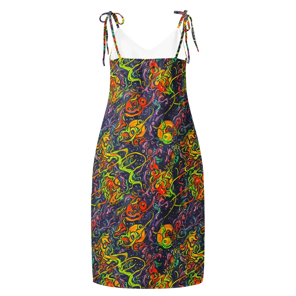 Starlit Medley on Slip Dress — Back