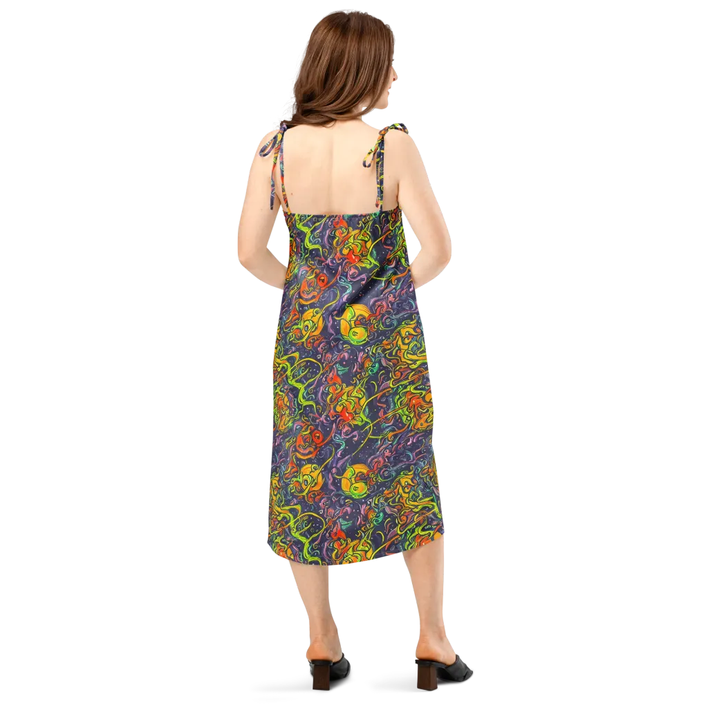 Starlit Medley on Slip Dress — Back