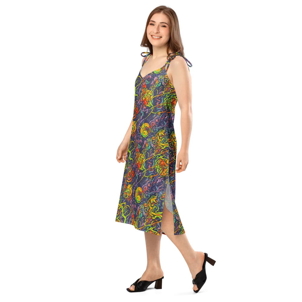 Starlit Medley on Slip Dress — Left Front