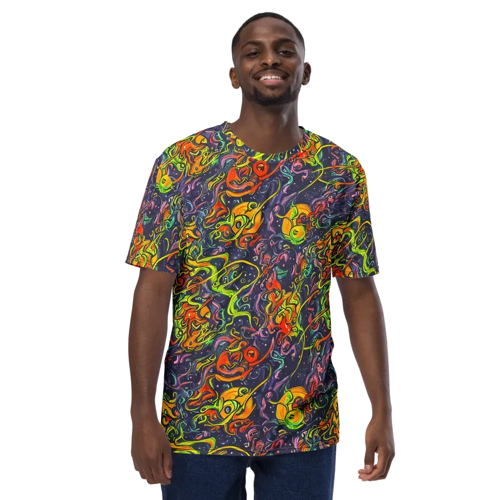 Starlit Medley on Men's Crew Neck T-Shirt — Front