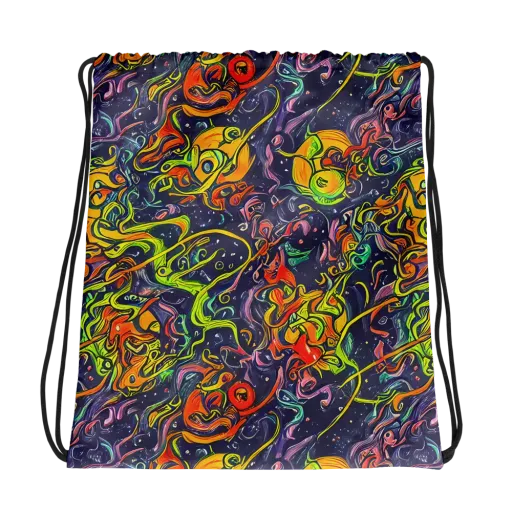 Starlit Medley on a Drawstring Bag