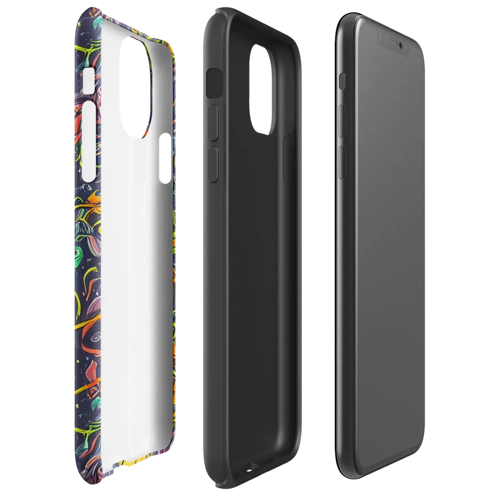 Starlit Medley on Tough Case for iPhone® — Right