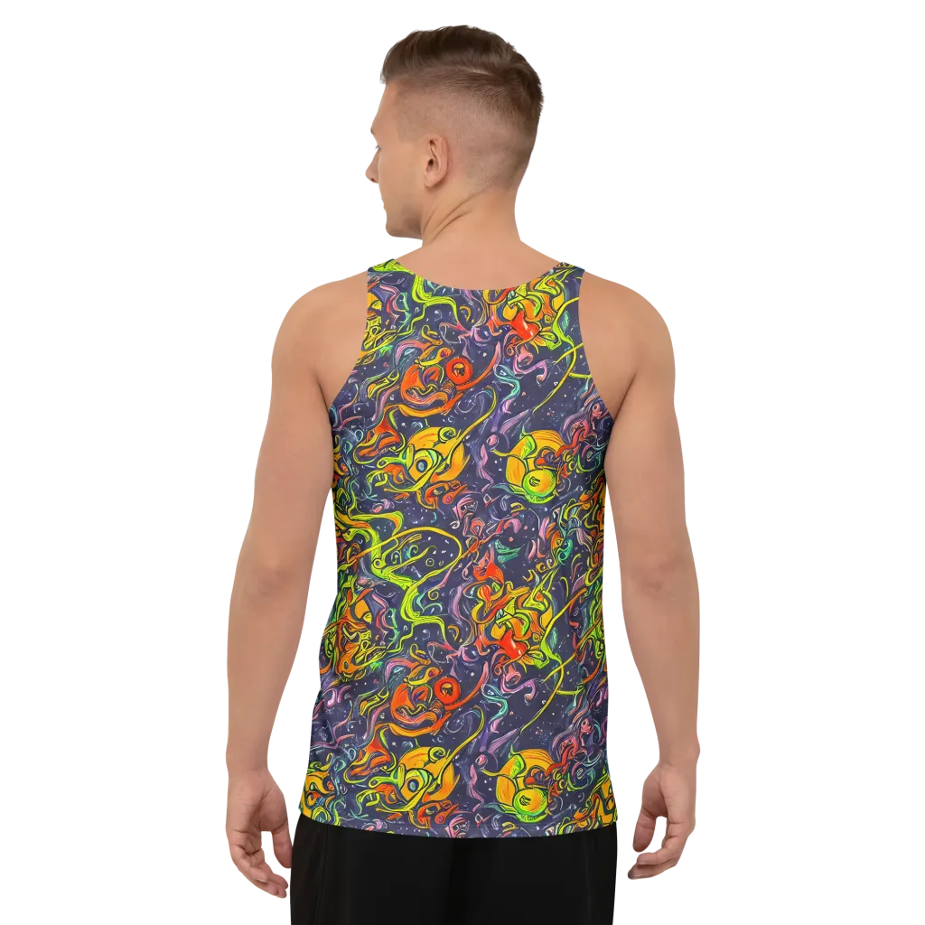 Starlit Medley on Men's Tank Top — Back