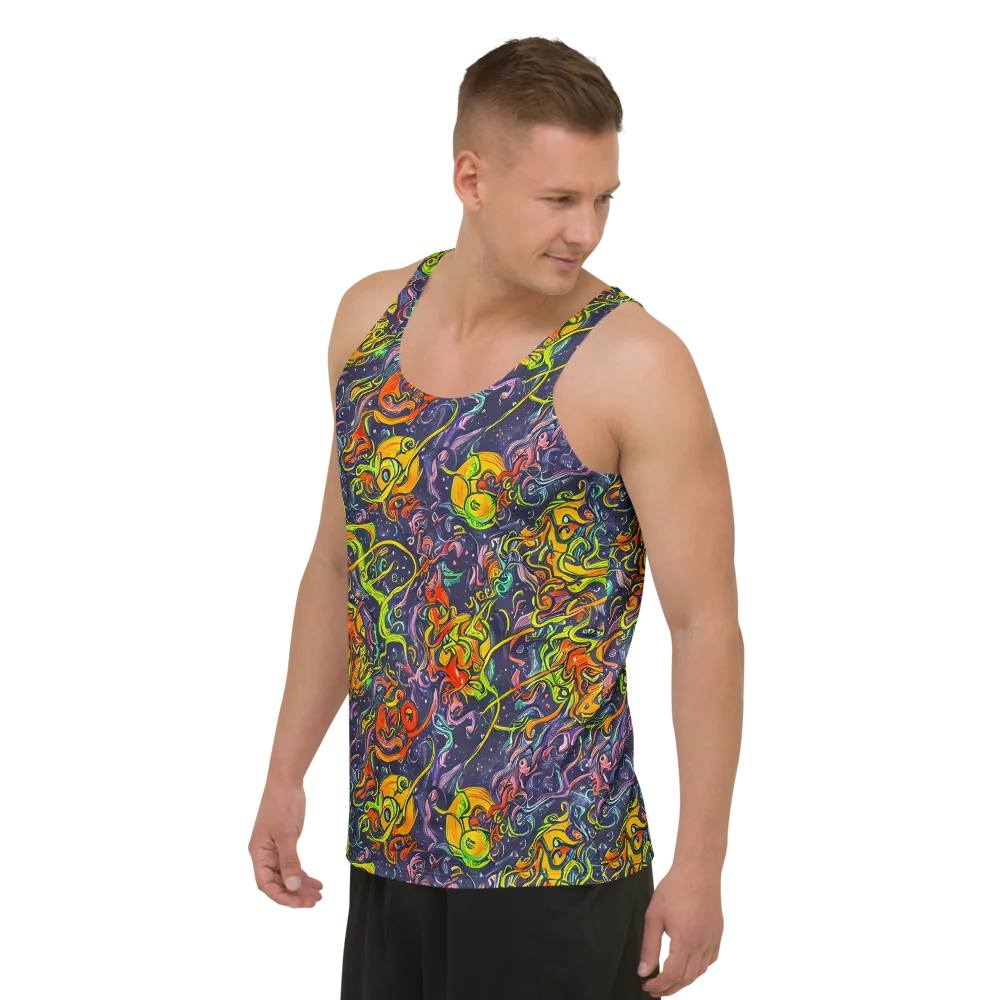 Starlit Medley on Men's Tank Top — Left Front