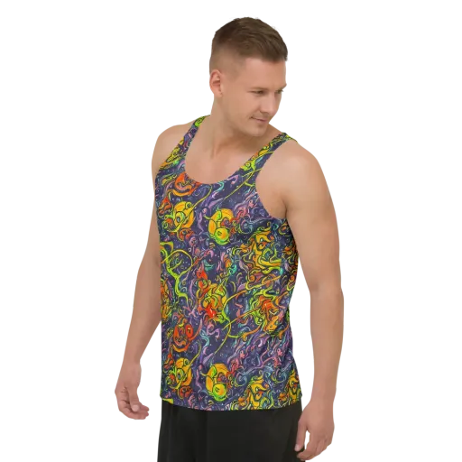 Starlit Medley on a Men's Tank Top