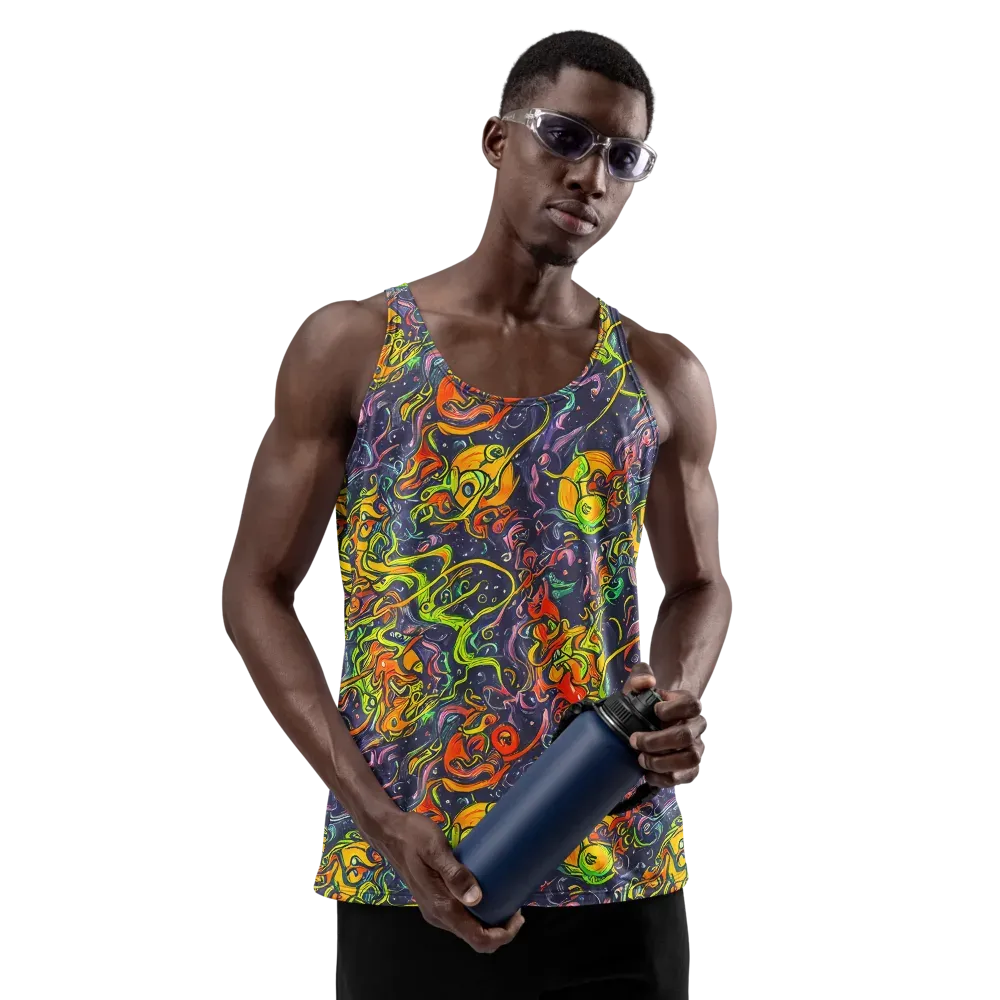 Starlit Medley on Men's Tank Top — Front