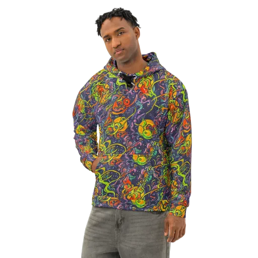 Starlit Medley on a Cotton Hoodie