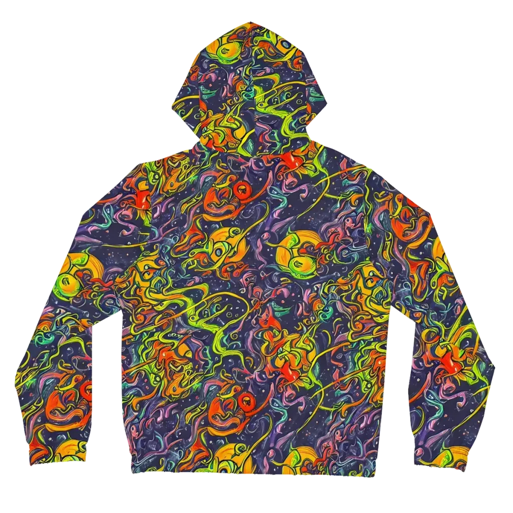 Starlit Medley on Women's Full-Zip Hoodie — Back