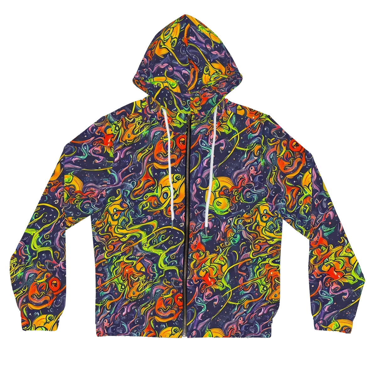 Starlit Medley on Women's Full-Zip Hoodie — Front