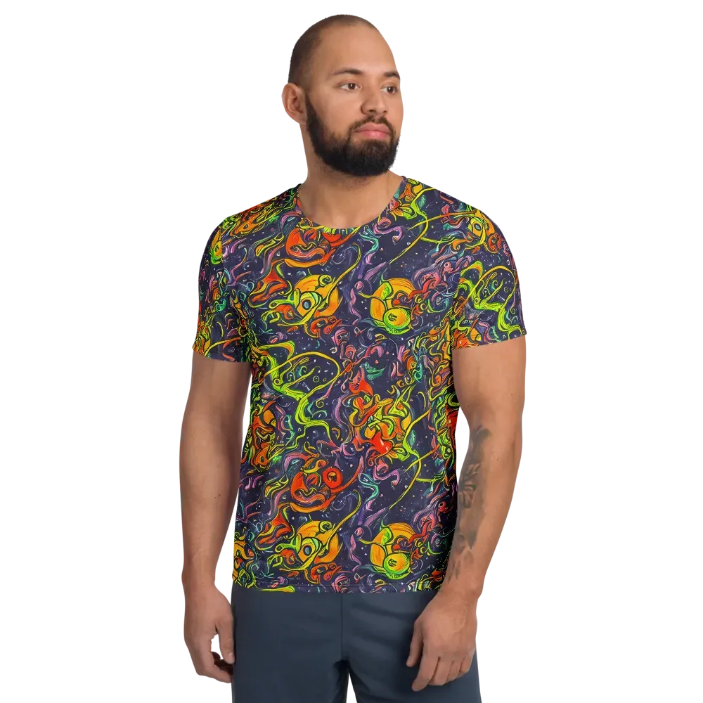 Starlit Medley on Men's Athletic T-Shirt — Front