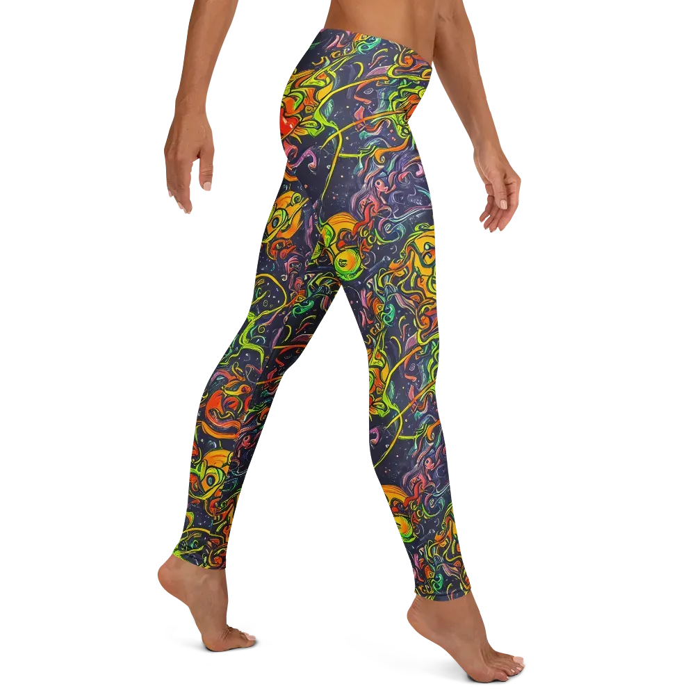 Starlit Medley on Leggings — Right