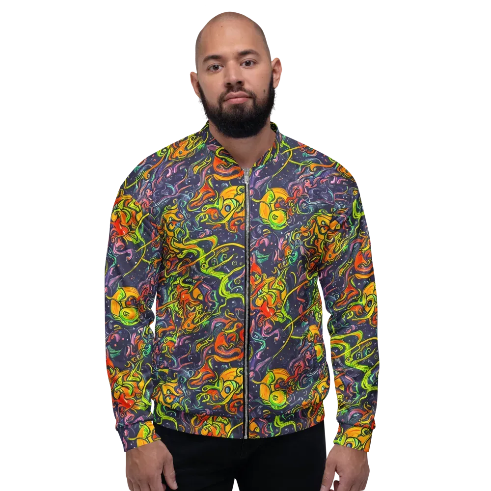 Starlit Medley on Bomber Jacket — Front