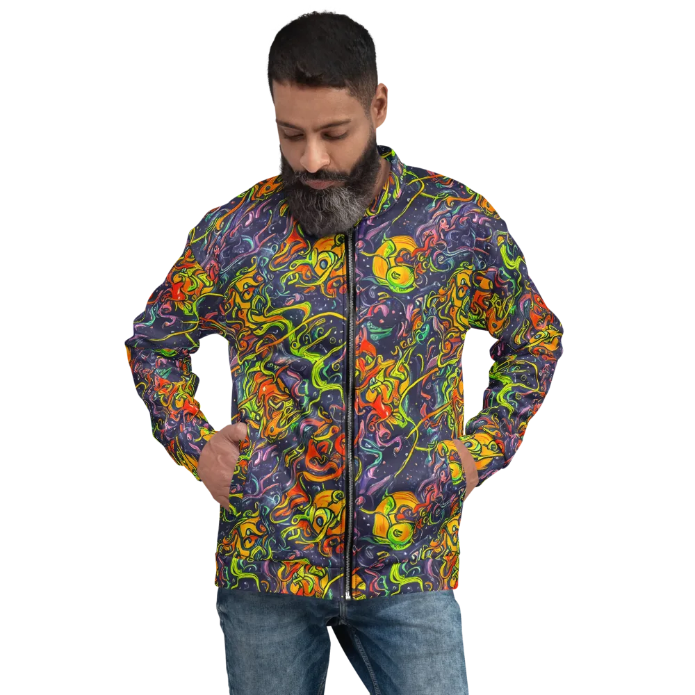 Starlit Medley on Bomber Jacket — Front