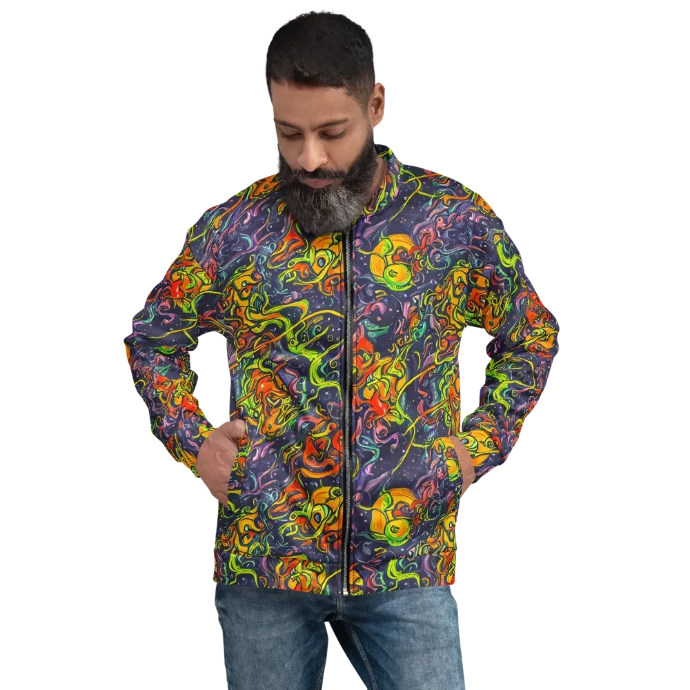 Starlit Medley on Bomber Jacket — Front