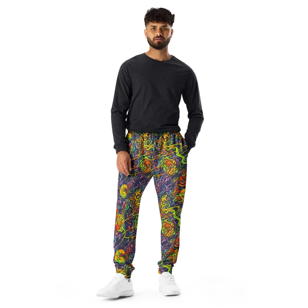 Starlit Medley on Men's Joggers — Front