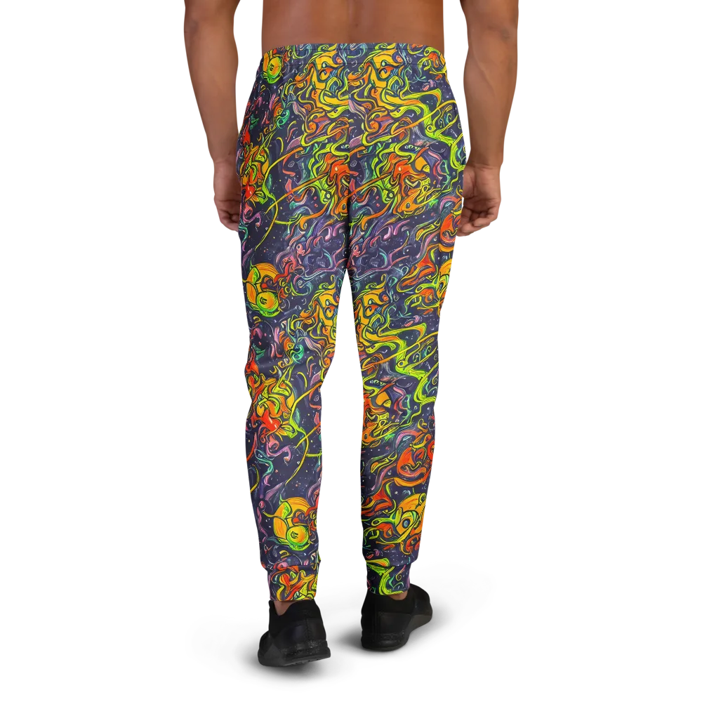 Starlit Medley on Men's Joggers — Back