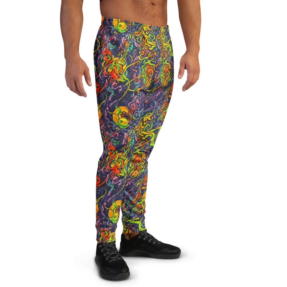 Starlit Medley on Men's Joggers — Right