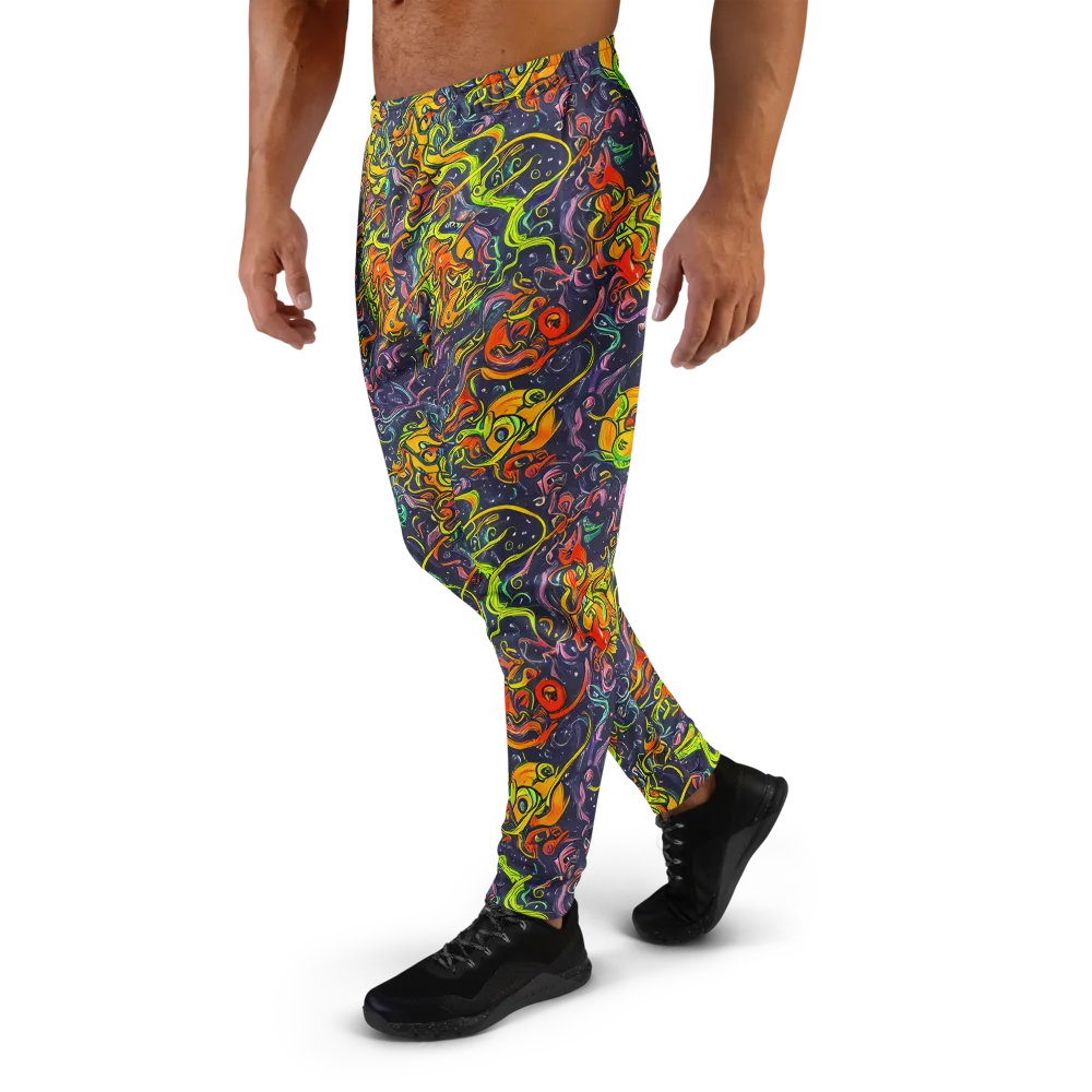 Starlit Medley on Men's Joggers — Left