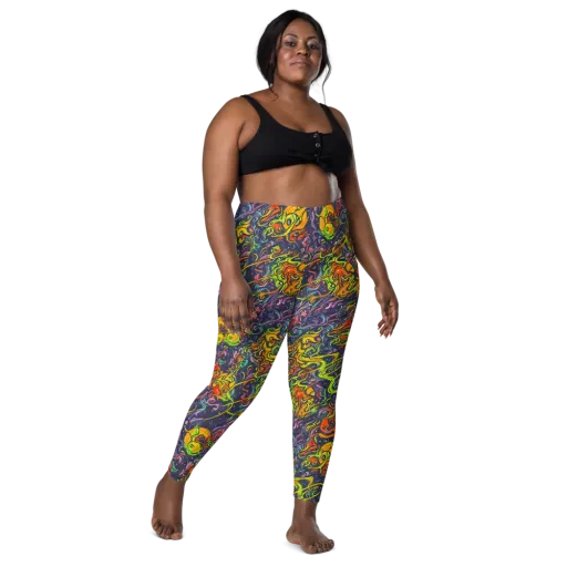 Starlit Medley on a Leggings with Pockets